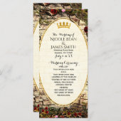 Storybook Princess  Briar Roos Programma (Voorkant / Achterkant)