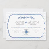 Storybook Romance Faire-part de mariage (Devant)