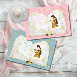 Storybook Sprookjesachtige Nieuwe Hoofdstuk Luier  Kaart