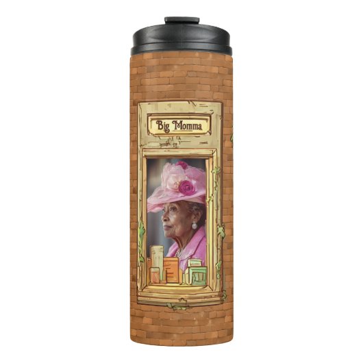 Storybook Style Cozy Brick Style Thermosbeker (Voorkant)