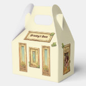 Storybook Style Cozy Cafe Bedankdoosjes (Achterkant)