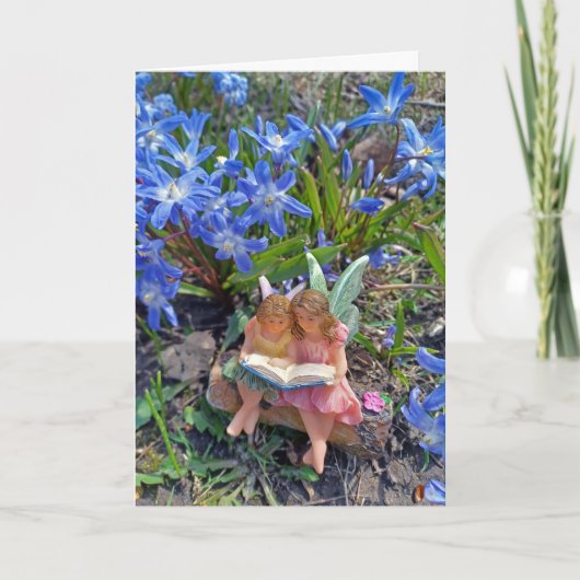 Storytime Fairy Garden Wenskaart Kaart (Voorkant)