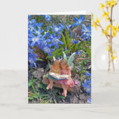 Storytime Fairy Garden Wenskaart Kaart (Gele Bloem)