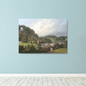 Stourhead Canvas Afdruk (Insitu (Houten vloer))