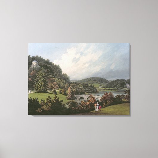 Stourhead Canvas Afdruk (Voorkant)