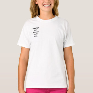 Stout? Braaf? Hangt af van het uur  T-shirt