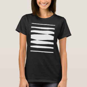 stout geometrisch lijnenontwerp t-shirt