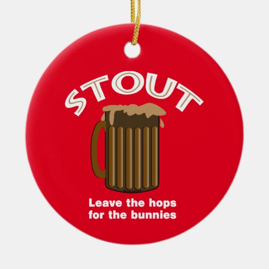 Stout Keramisch Ornament (Voorkant)