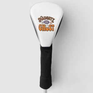Stout Klein Spookje Vintage Halloween T-shirt Ontw Golfheadcover