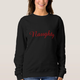 Stout. Neem de lijst in dit gezellige sweatshirt! Trui