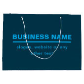 Stout Zakelijk Naamtemplate in modern ontwerp | Bl Groot Cadeauzakje (Achterkant)