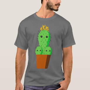 Stoute Cactus voor grap en vrijgezellenfeest T-shirt