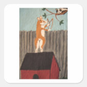Stoute Corgi Sticker (Voorkant)