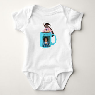 Stoute Eekhoorn #146 Baby Koffie Romper