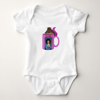 Stoute Eekhoorn #202 Baby Koffie Romper