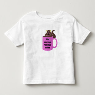 Stoute Eekhoorn #504 Peuter Kinder Shirts