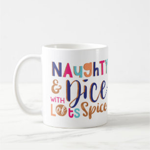 Stoute en mooie kleurrijke trendy typografische fo koffiemok