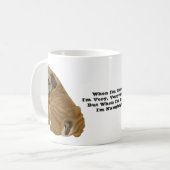 Stoute Engelse Bulldog Puppy Koffiemok (Voorkant links)