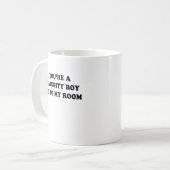 stoute jongen koffiemok (Voorkant links)