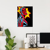 Stoute Jongen Poster (Thuiskantoor)