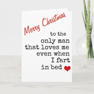 stoute KERSTKAART voor vriendje man Feestdagen Kaart