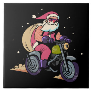 Stoute Kerstman Tegeltje