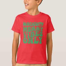 Stoute Kinder aangepaste kerst T-shirt