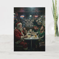Stoute Lijst Kerstmannetje Elfen Diner