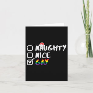Stoute Nette Homo Regenboog Grappige Gay Pride Lgb Kaart