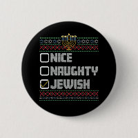 Stoute Nette Joodse Kerstman Lelijke Kerst Hanukka