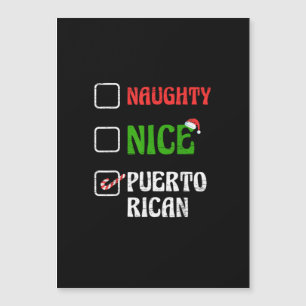 Stoute Nette Puertoricaanse Kerstman Vakantie Zoet