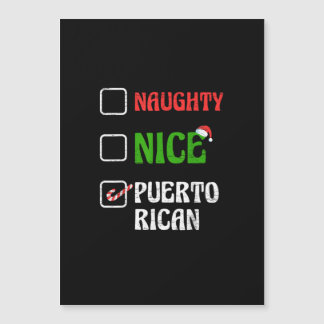 Stoute Nette Puertoricaanse Kerstman Vakantie Zoet