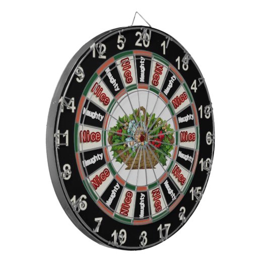 Stoute of leuke dartbord (Voorkant Links)