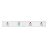 Stoute of leuke kerstkikkers met Santa Design Grosgrain Lint (Voorkant)