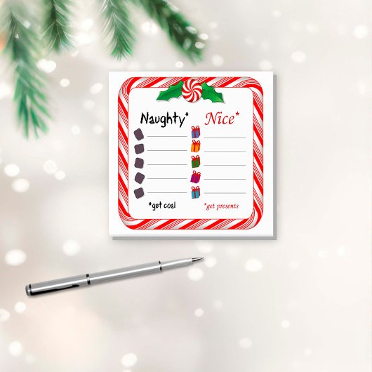 Stoute of leuke kerstman post-it® notes