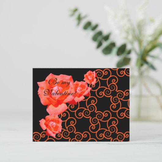 Stoute Valentijn, Feestdagenkaart (Staand voorkant)