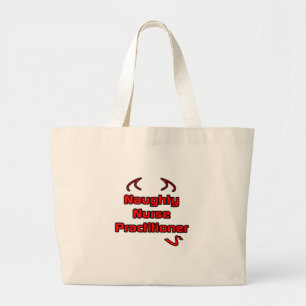 stoute verpleegkundige grote tote bag