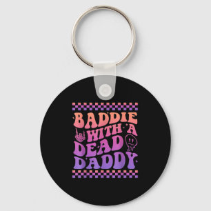 Stouterd met een dode pappie dode papa club grapju sleutelhanger