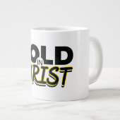 STOUTMOEDIG IN CHRISTUS EXTRA GROTE BEKER (Voorkant rechts)