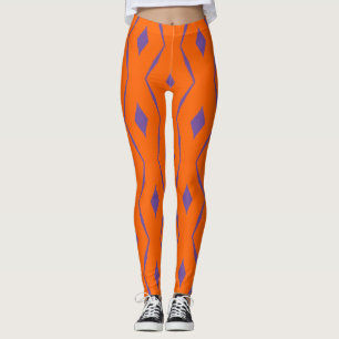 Stoutmoedige geometrische door stammen geïnspireer leggings