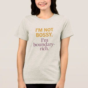 Stoutmoedige grenzen. Dapper van je Tri-Blend Shirt