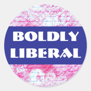 STOUTMOEDIGE LIBERALE STICKER