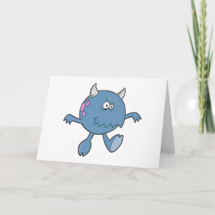stoutmoedige monstervriend kaart