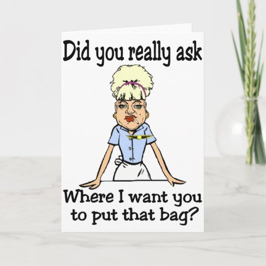 Stouw de Zak Kaart (Voorkant)