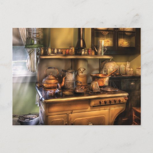 Stove - Wat is er voor eten? Briefkaart (Voorkant)