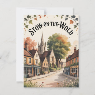 Stow op de wereld  briefkaart