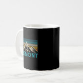 Stowe Vermont  Mountains Souvenir Gift Pull Koffiemok (Voorkant links)