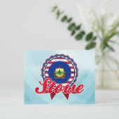 Stowe, VT Briefkaart (Staand voorkant)