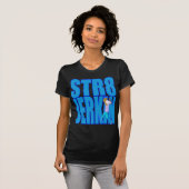 STR8 JERKIN jerk jerk jerking dance hip hop rap mu T-shirt (Voorkant volledig)
