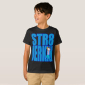 STR8 JERKIN jerk jerk jerking dance hip hop rap mu T-shirt (Voorkant volledig)